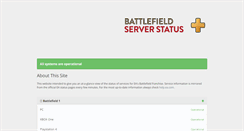Desktop Screenshot of bfstatus.com