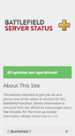 Mobile Screenshot of bfstatus.com