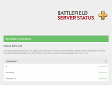 Tablet Screenshot of bfstatus.com